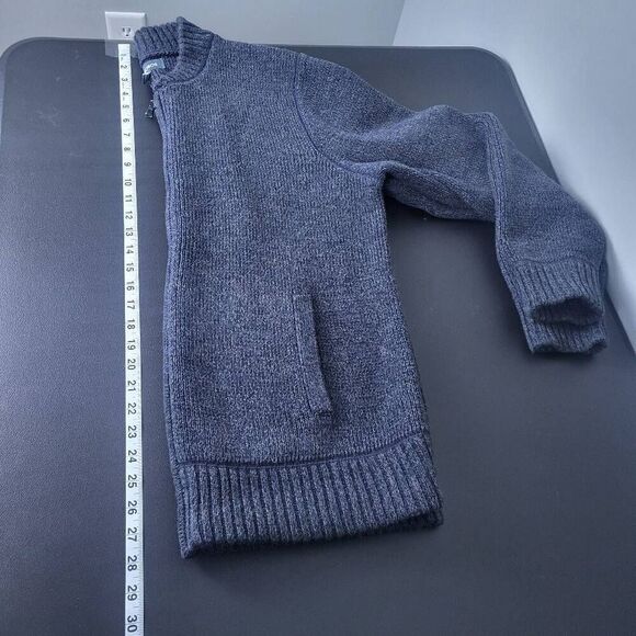 Bonobos Mens Full Zip Knit Sweater Navy Blue Size Large Slim Fit Layers Capsule - Picture 7 of 7